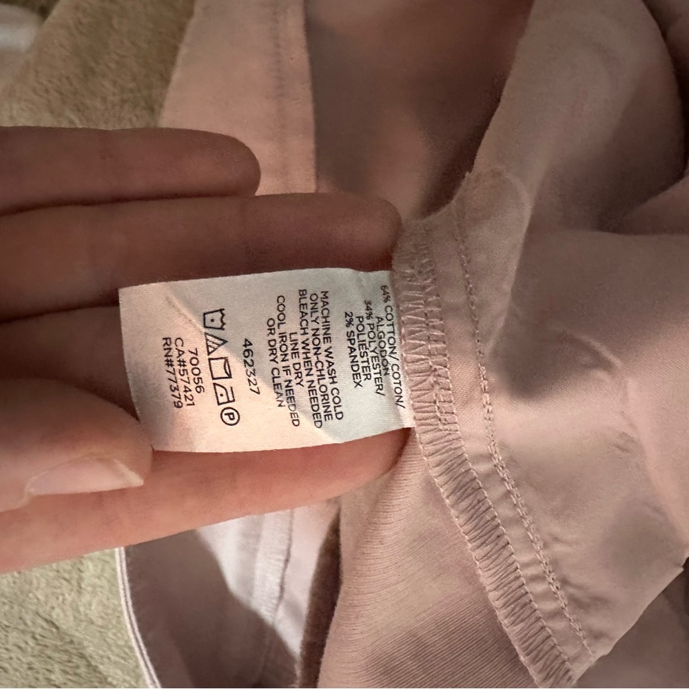 Ann Taylor Light Pink Chinos Size 12 Business Office Career - Picture 4 of 4